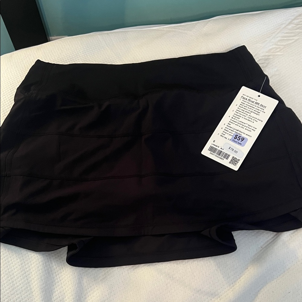 lululemon pace rival MR skirt